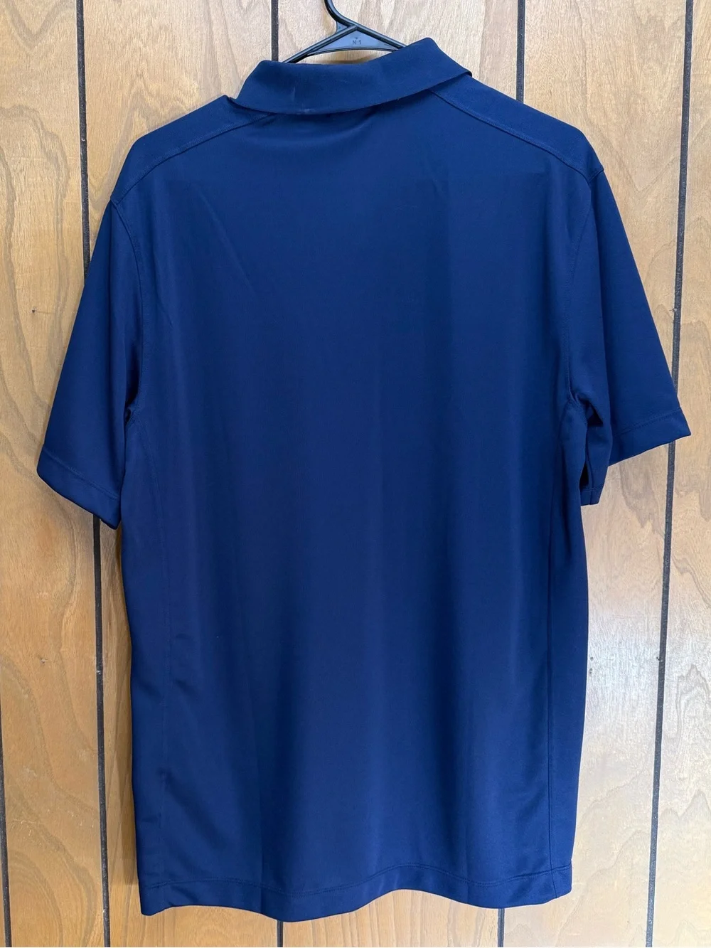 Nike Men’s Navy Performance Polo with Swoosh